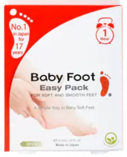 baby foot bli av med förhårdnader