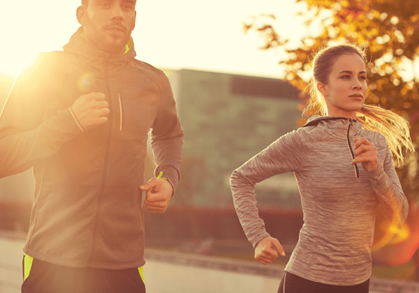 gå ner i vikt med löpning och rätt träningskläder